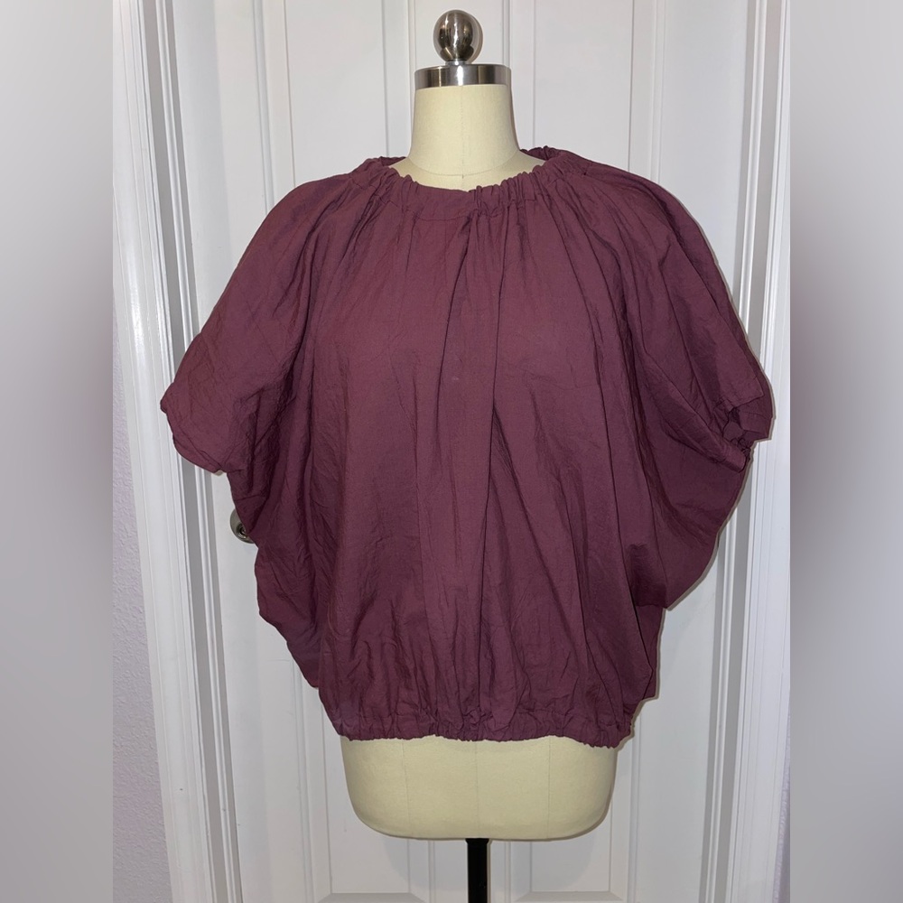 Uzi NYC Plum/Burgundy Top